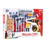 Veľká sada náradia červeno-sivá